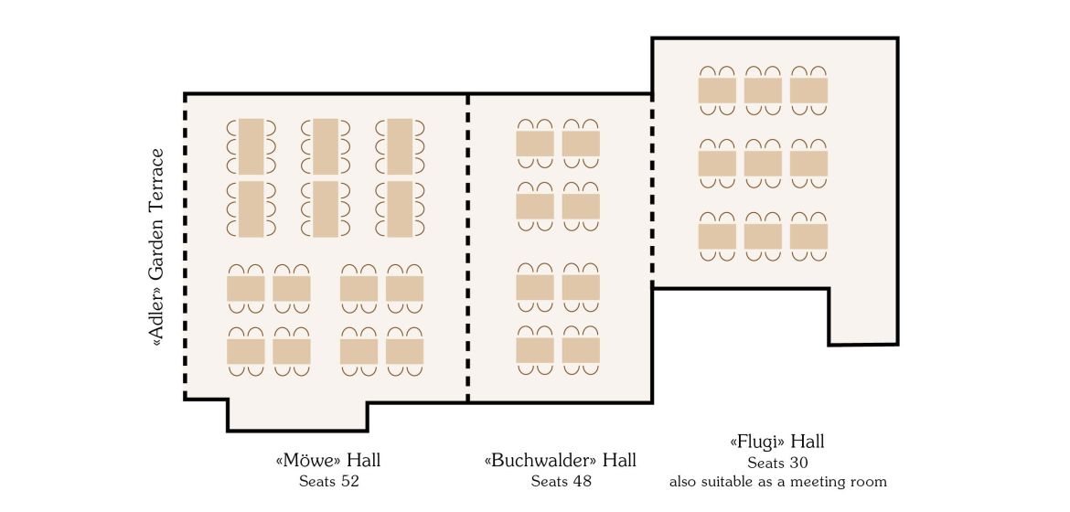Adler Glasi Saal Plan DE